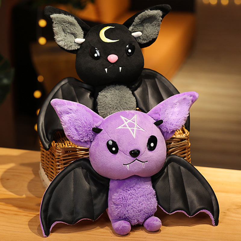 Bat Pentagram Moon Plush