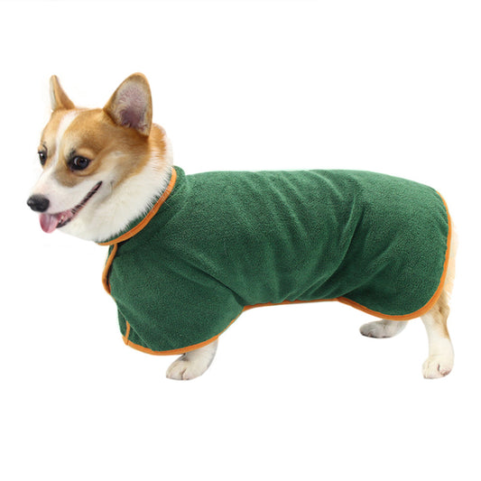 Absorbent Dog Drying Coat - new