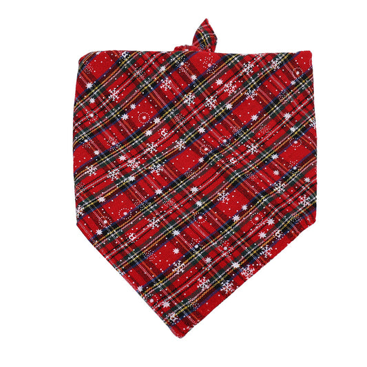 Sparkle Scottish Tartan Bandana