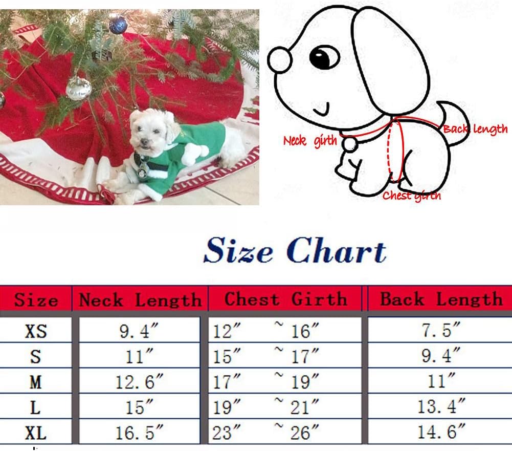 Small Pet Santa Costume