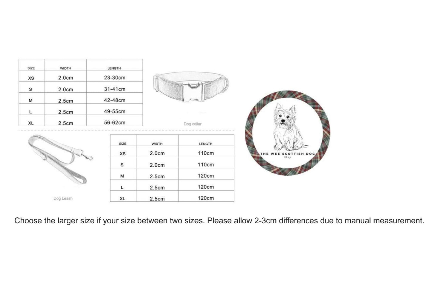 Traditional Scottish Green Bow Pet Collar Set