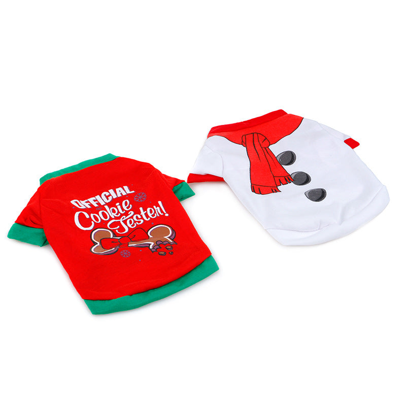 Trendy Dog Christmas Snowman appeal