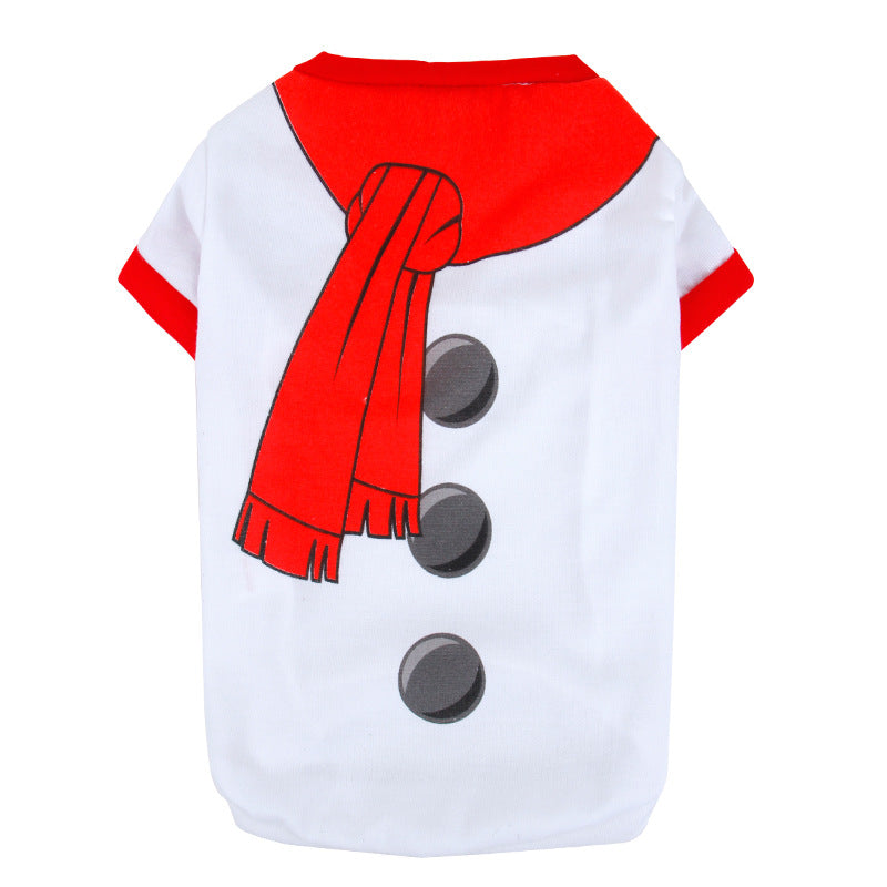 Trendy Dog Christmas Snowman appeal