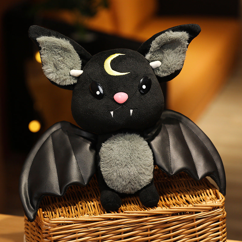 Bat Pentagram Moon Plush